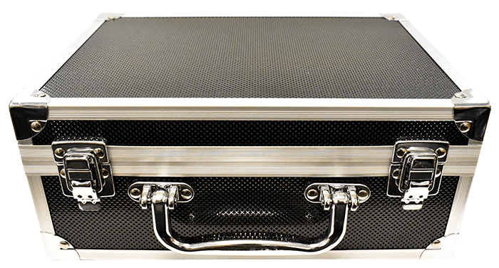 Falcon Series 36 Slab Box - Front Handle - Diamond Pattern / Black - alternate view 3
