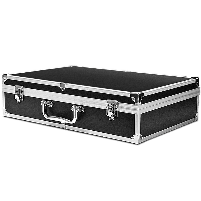 Falcon Series 100 Slab Box - Front Handle - Black Pleather