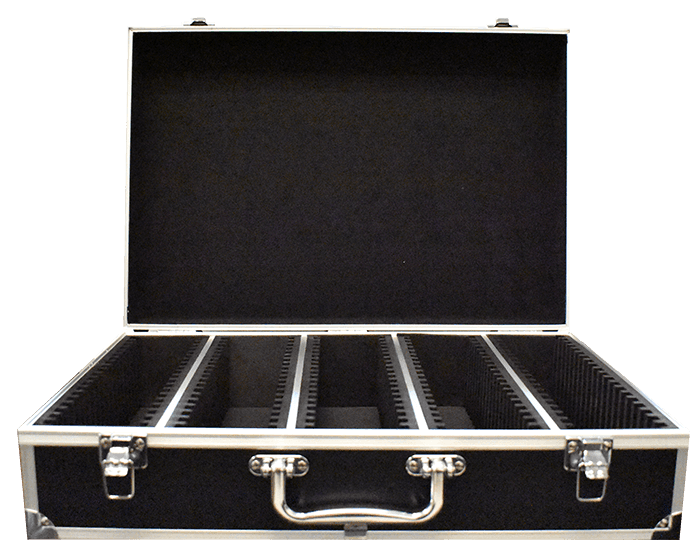 Falcon Series 100 Slab Box - Front Handle - Black Pleather - alternate view 2
