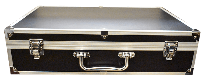Falcon Series 100 Slab Box - Front Handle - Black Pleather - alternate view 3