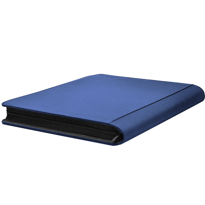 16 Pocket Zipper Folio for Sentry Card Holders - Blue Denim - alternate view 1
