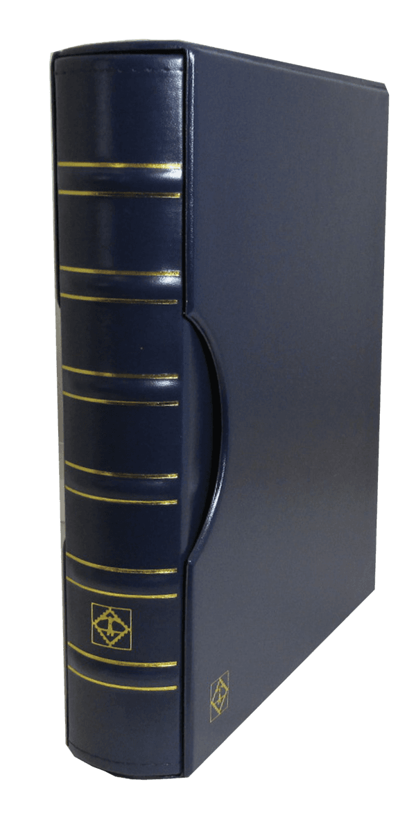 Lighthouse Grande 2 Pocket Graded Currency Album - Blue