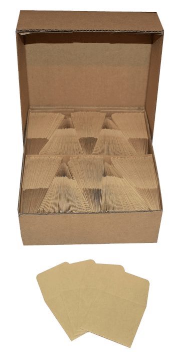Paper Coin Envelope, Kraft - Qty: 500