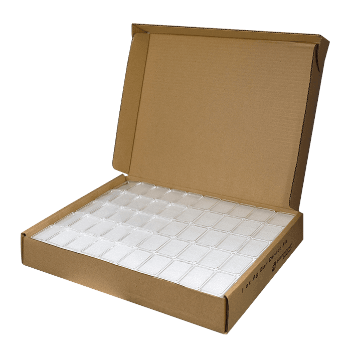 1 oz Silver Bar EvoCore holders. 250 Count Box