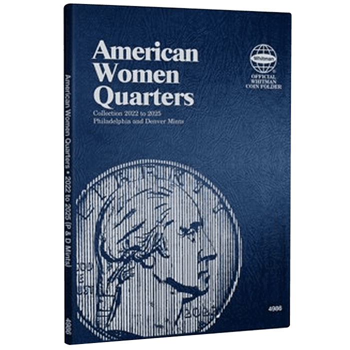 American Women Quarters 2022-2025 Folder Philadelphia and Denver Mints