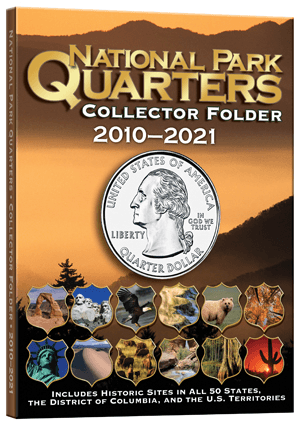 4 Color National Park Quarters Folder 5 3/4 x 7 3/4-1MM