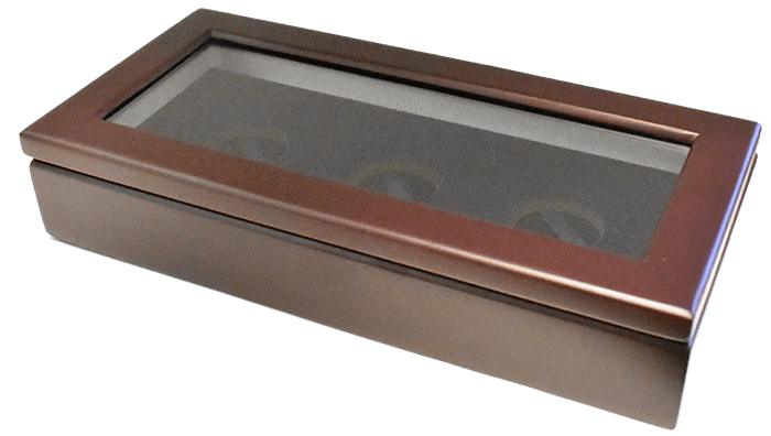 Guardhouse Glass-top Wood Display Box -GH-W1800: (3S) - alternate view 2