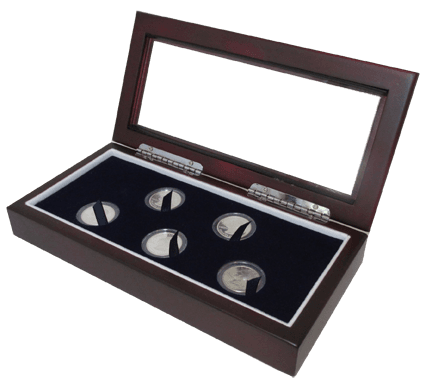 Guardhouse Glass-top Wood Display Box -GH-W1800: (5S)