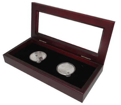 Guardhouse Glass-top Wood Display Box -GH-W1800: (2L)