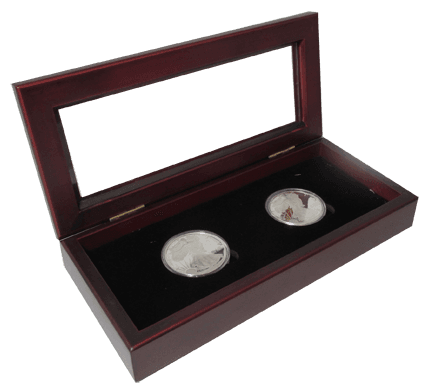 Guardhouse Glass-top Wood Display Box -GH-W1800: (2L) - alternate view 1