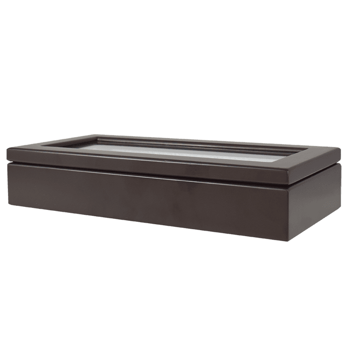 Guardhouse Glass-top Wood Display Box -GH-W1800: (4L) - alternate view 2