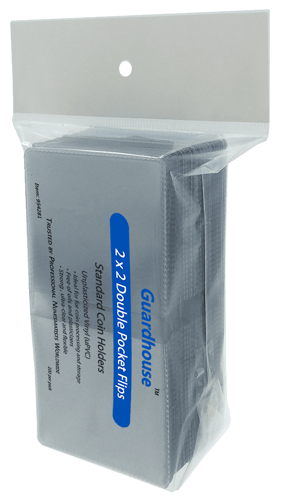 2x2 Coin Flip - Unplasticized 100 Pack