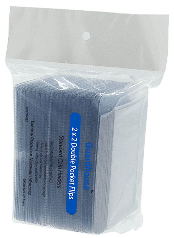 2x2 Coin Flip - Unplasticized 100 Pack with Inserts