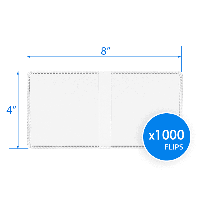 4 x 4 Coin Flip - Unplasticized Bulk/1000 Pack - alternate view 2
