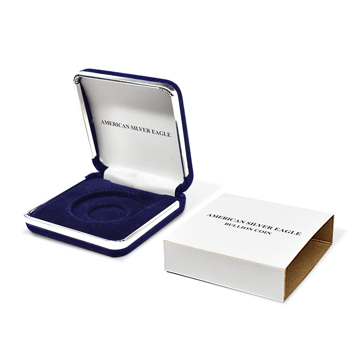 Display Box for US Mint 1 Oz Bullion American Silver Eagle Coin
