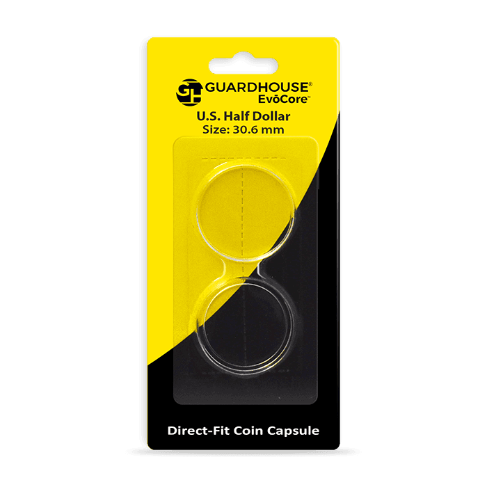 Half Dollar Direct Fit EvoCore Capsule - Retail Card
