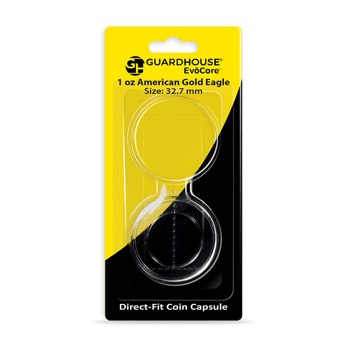 1 oz American Gold Eagle Direct Fit EvoCore Capsule - Retail Card