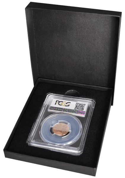 1 Slab Paperboard Certified Coin Gift Box