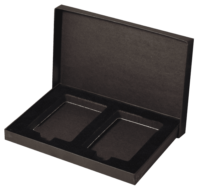 2 Slab Paperboard Certified Coin Gift Box - alternate view 2