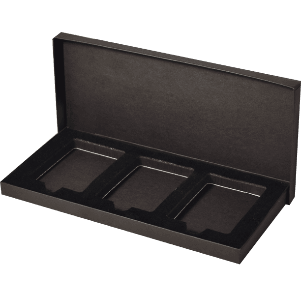 3 Slab Paperboard Certified Coin Gift Box - alternate view 2