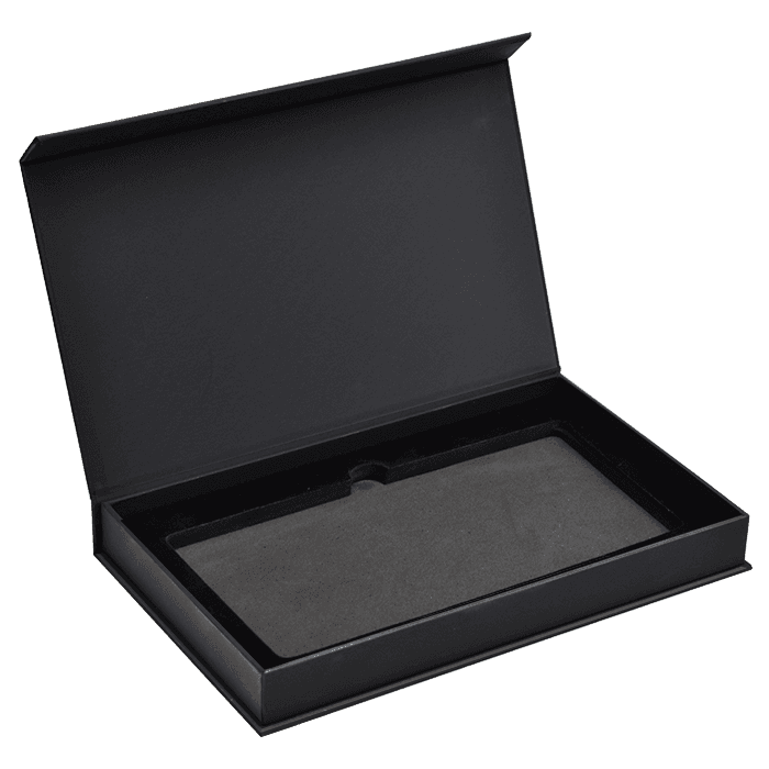 Magnetic Lid Display Box - Holds Guardhouse Modern Currency Slab - Black - alternate view 1