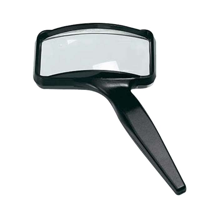 Rectangular Aspheric Hand Magnifier - 3x (2"x4")