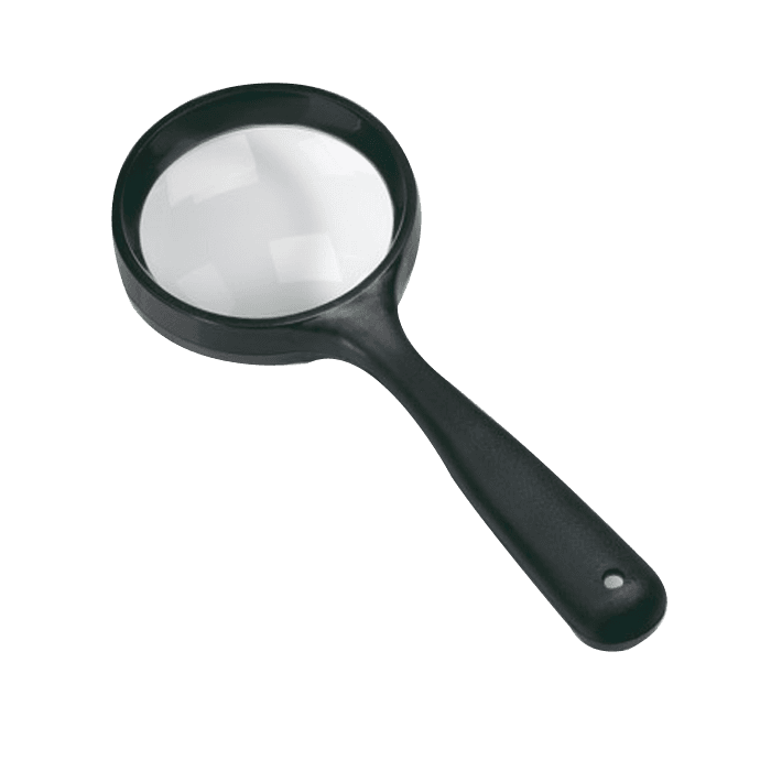 Round Aspheric Hand Magnifier - 5x