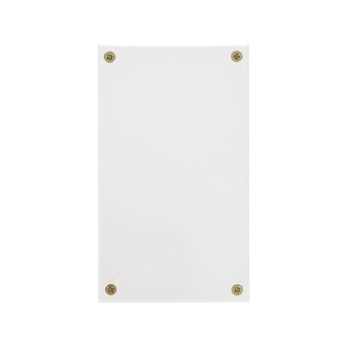 A single empty BCW 1/4" Acrylic Card Holder