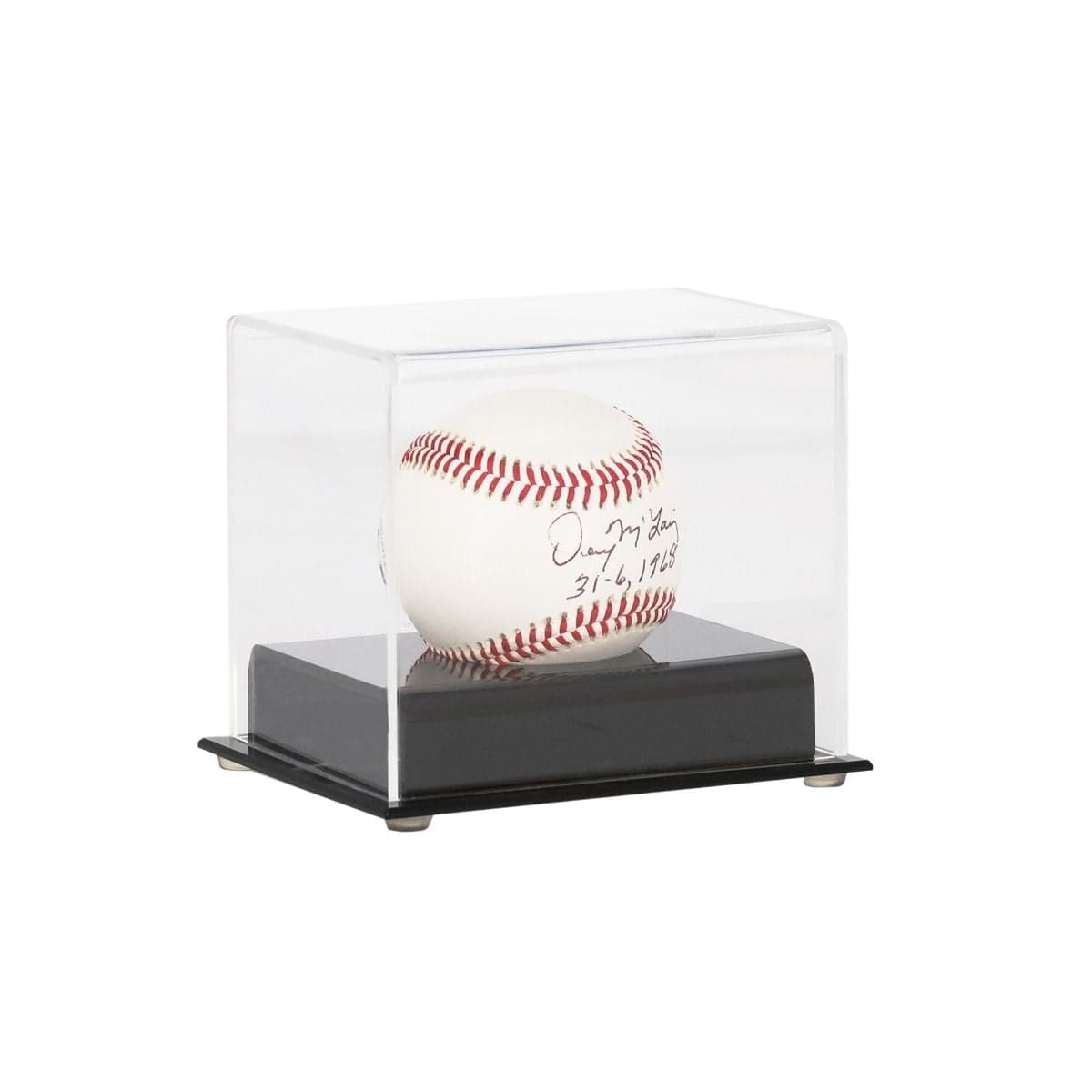 BCW Acrylic Baseball Display with baseball