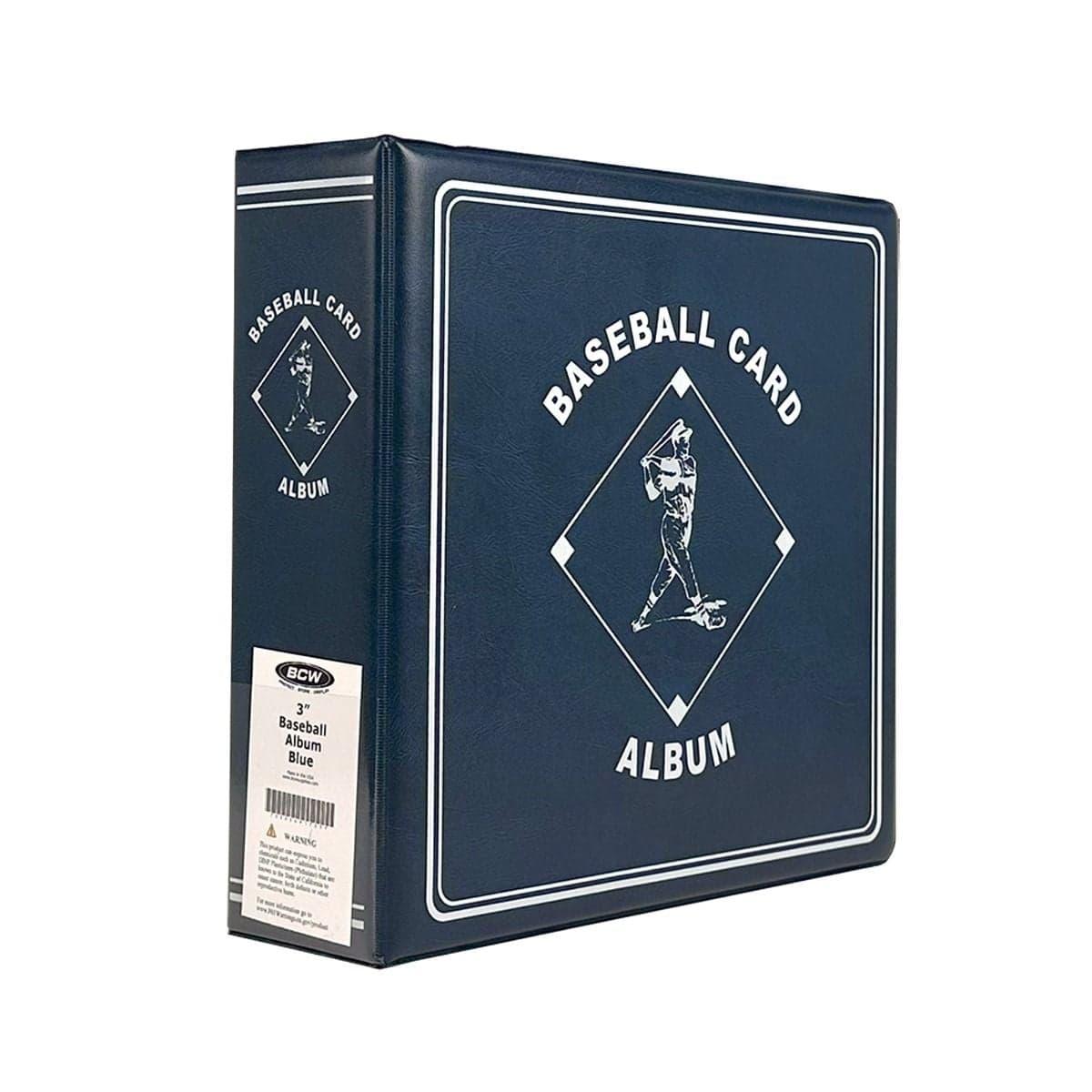 BCW blue baseball card album