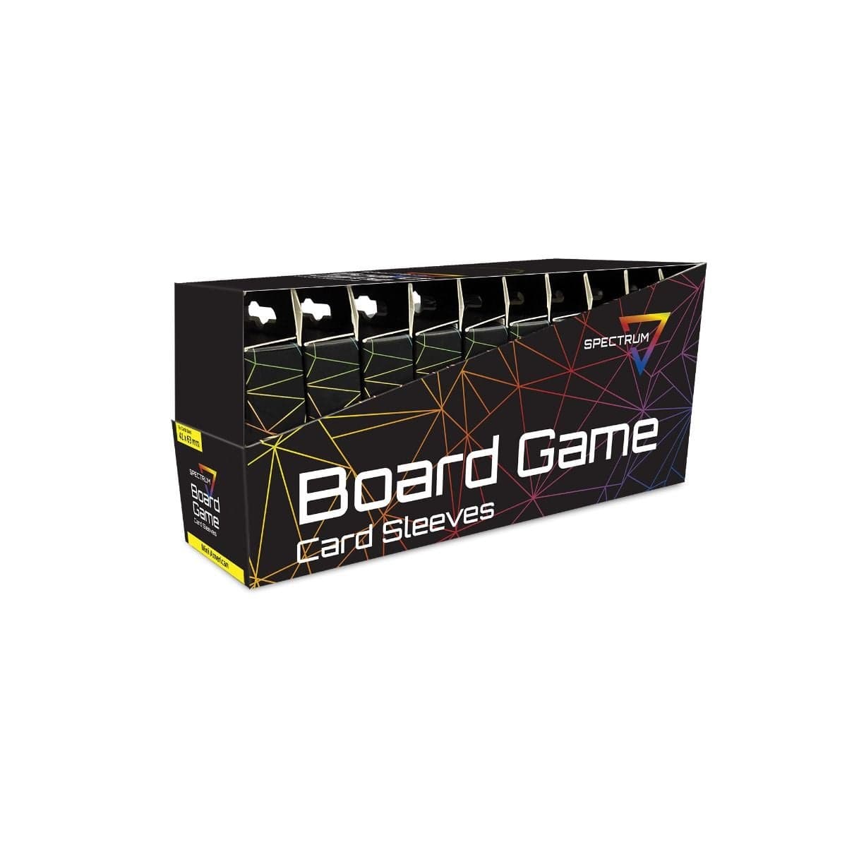 Two boxes of 10 packs of Spectrum Board Game Sleeves - Mini American (41MM x 63MM)