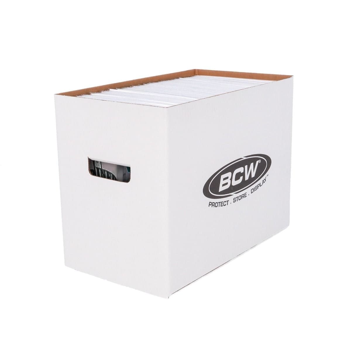 BCW Magazine Storage Box without lid, filled wtih magazines