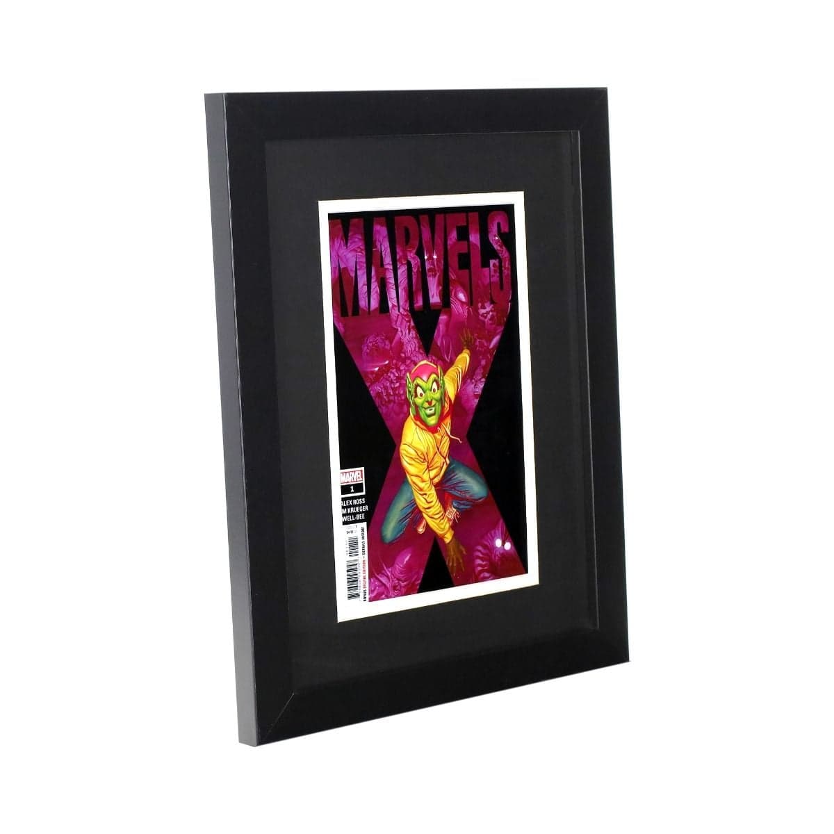 Comic Book Frame - Current with comic book marvel angled