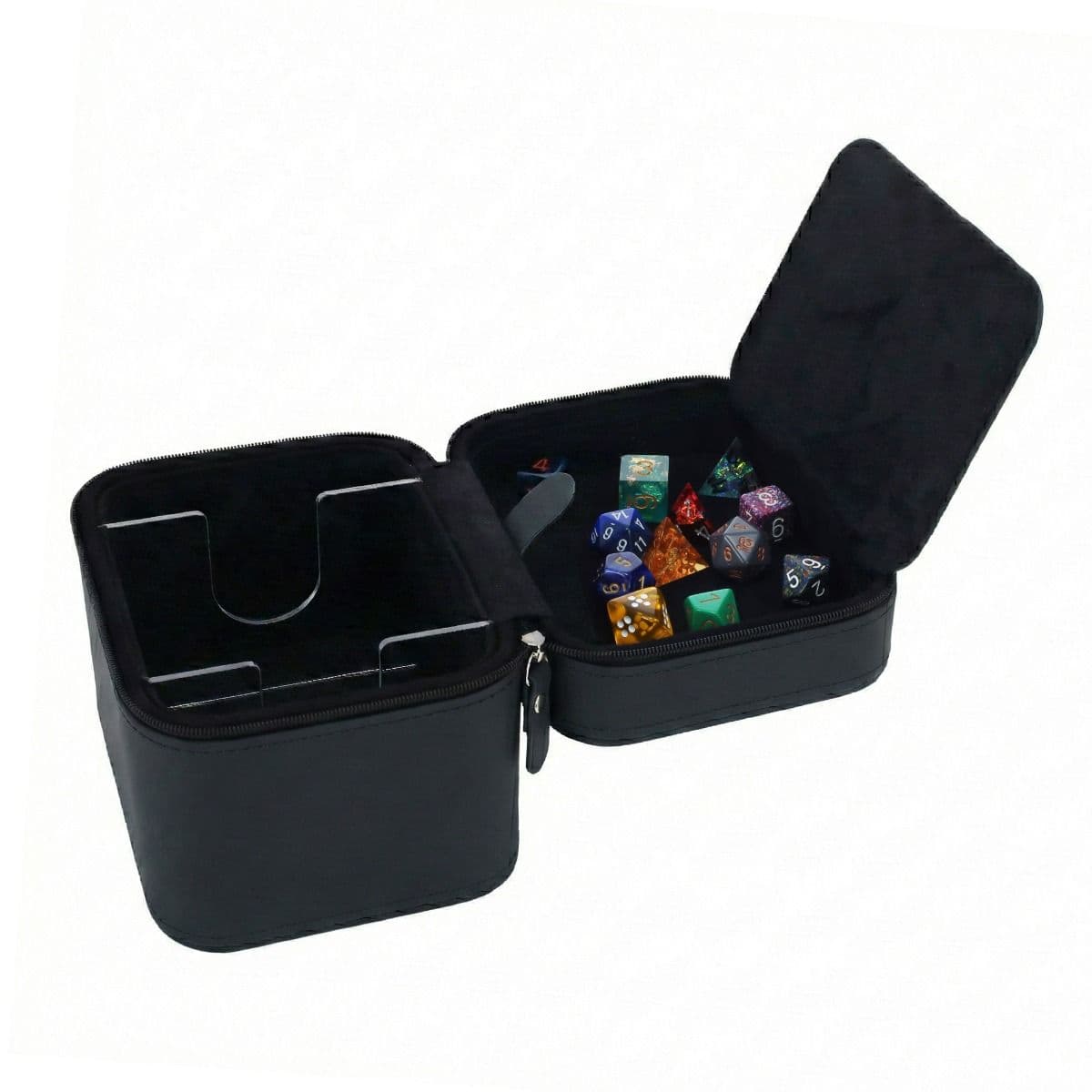 Deck Case Prism Matrix Black Open with Dice