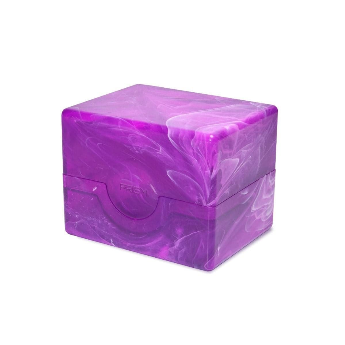 Spectrum Charoite Purple Prism Deck Case, closed