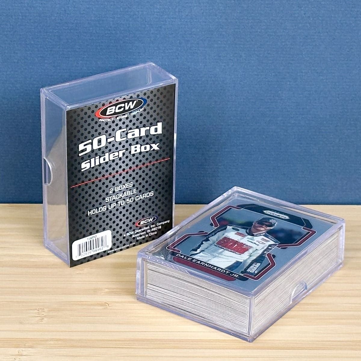 Package of 2 BCW 50-card slider boxes