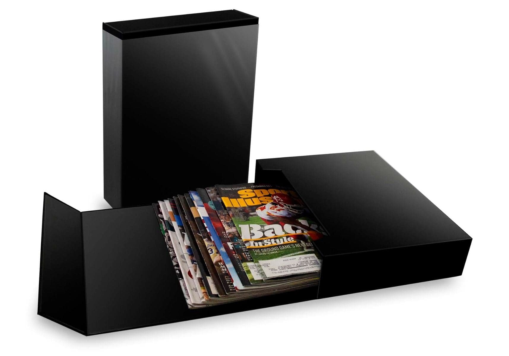 BCW Magazine Stor-Folio with magazines