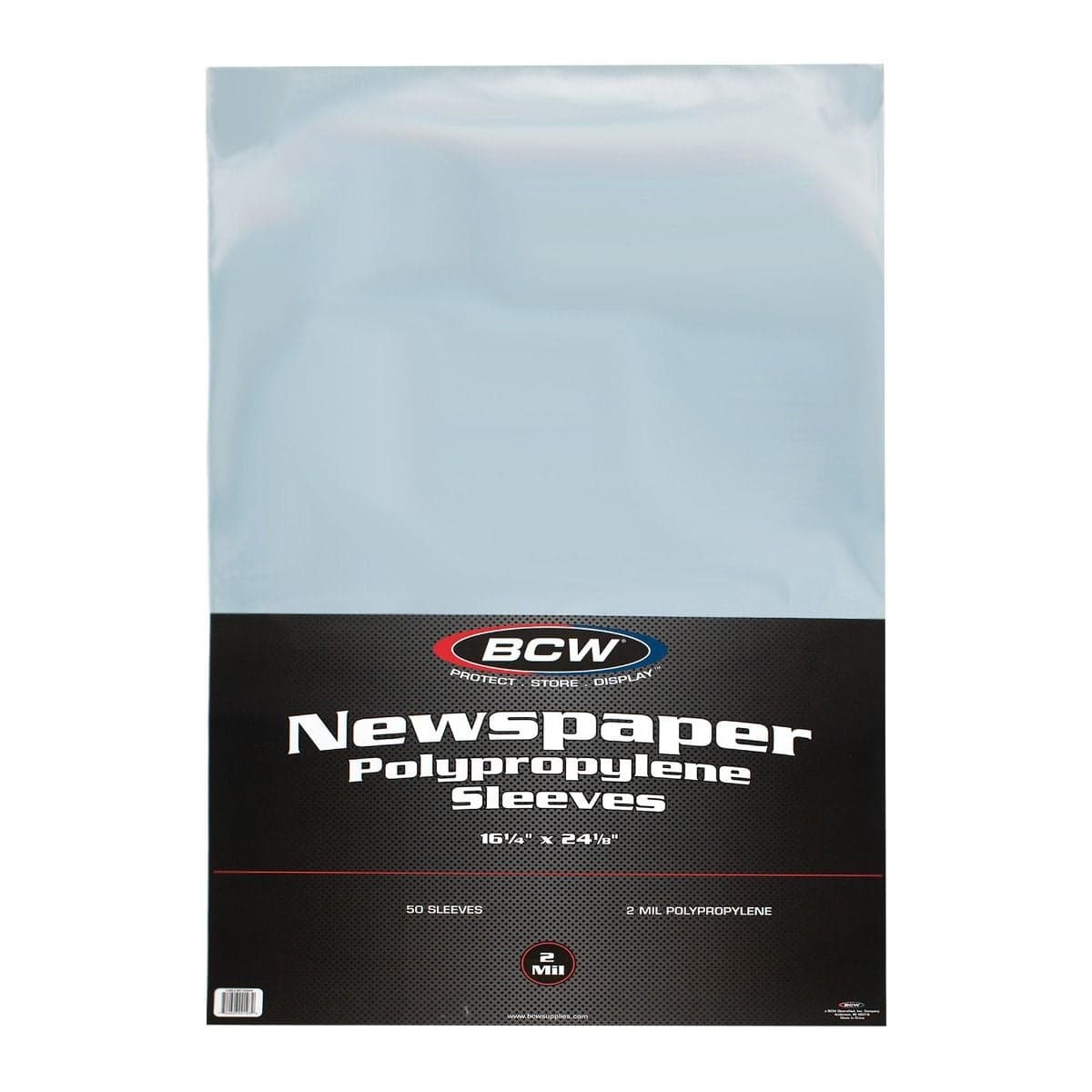 Package of BCW Newspaper Sleeves - 16x24