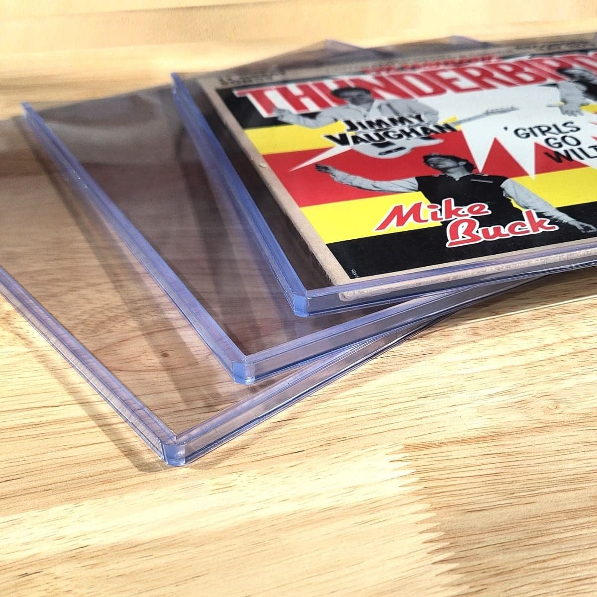 Three BCW 33 RPM Record Topload Holders - 7MM