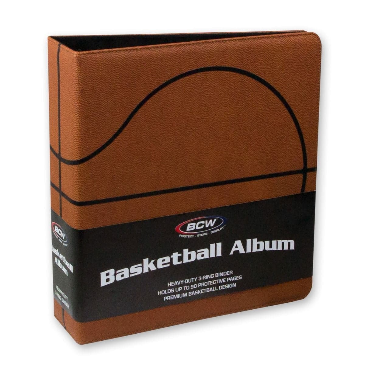 BCW premium basketball album, packaging