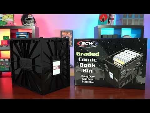 Graded Comic Book Bin - Black