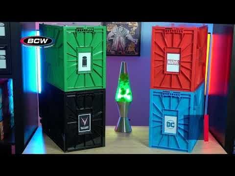 Short Comic Book Bin - Red