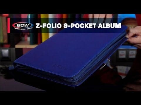 Z-Folio 9-Pocket Album - Gray