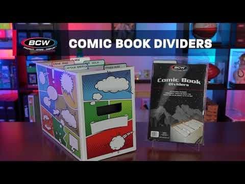 Comic Book Dividers - Blue