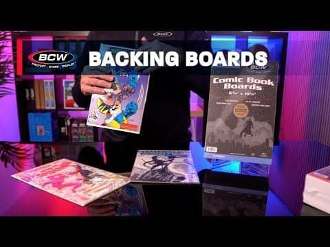 Bulk Current Comic Backing Boards