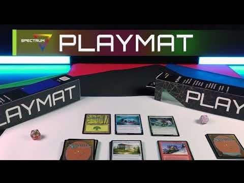 Playmat with Stitched Edging - White